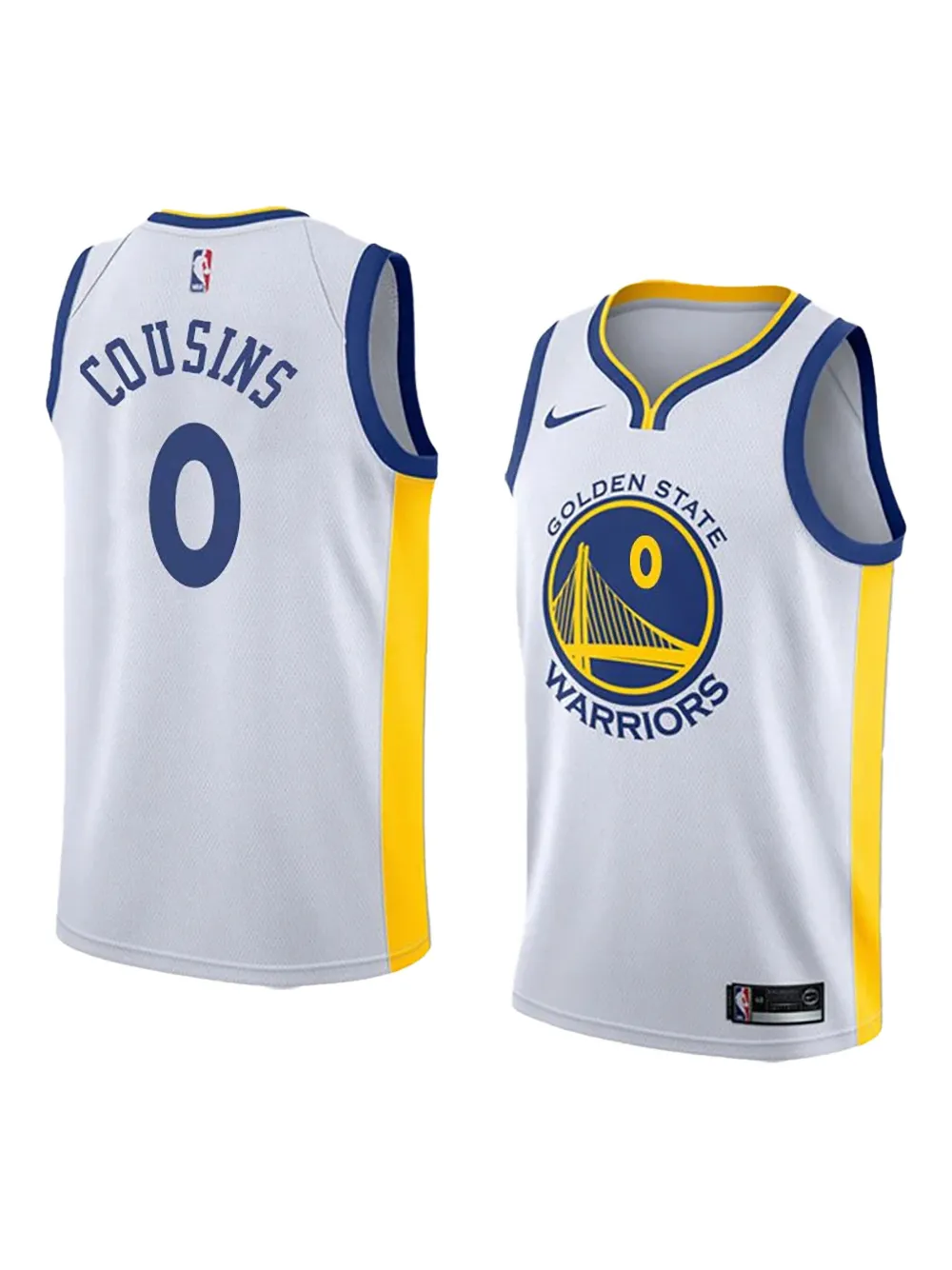 Nike NBA Golden State Warriors Association Edition 2023/24 tanktop - Wit