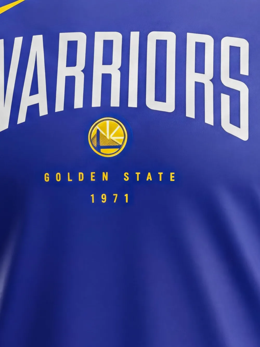 Nike NBA Golden State Warriors Essential T-shirt met logo Blauw
