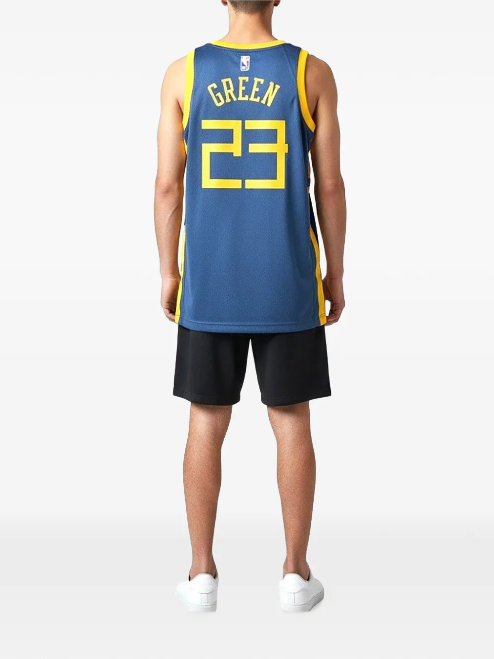 Nike Swingman Golden State Warriors jersey Blauw