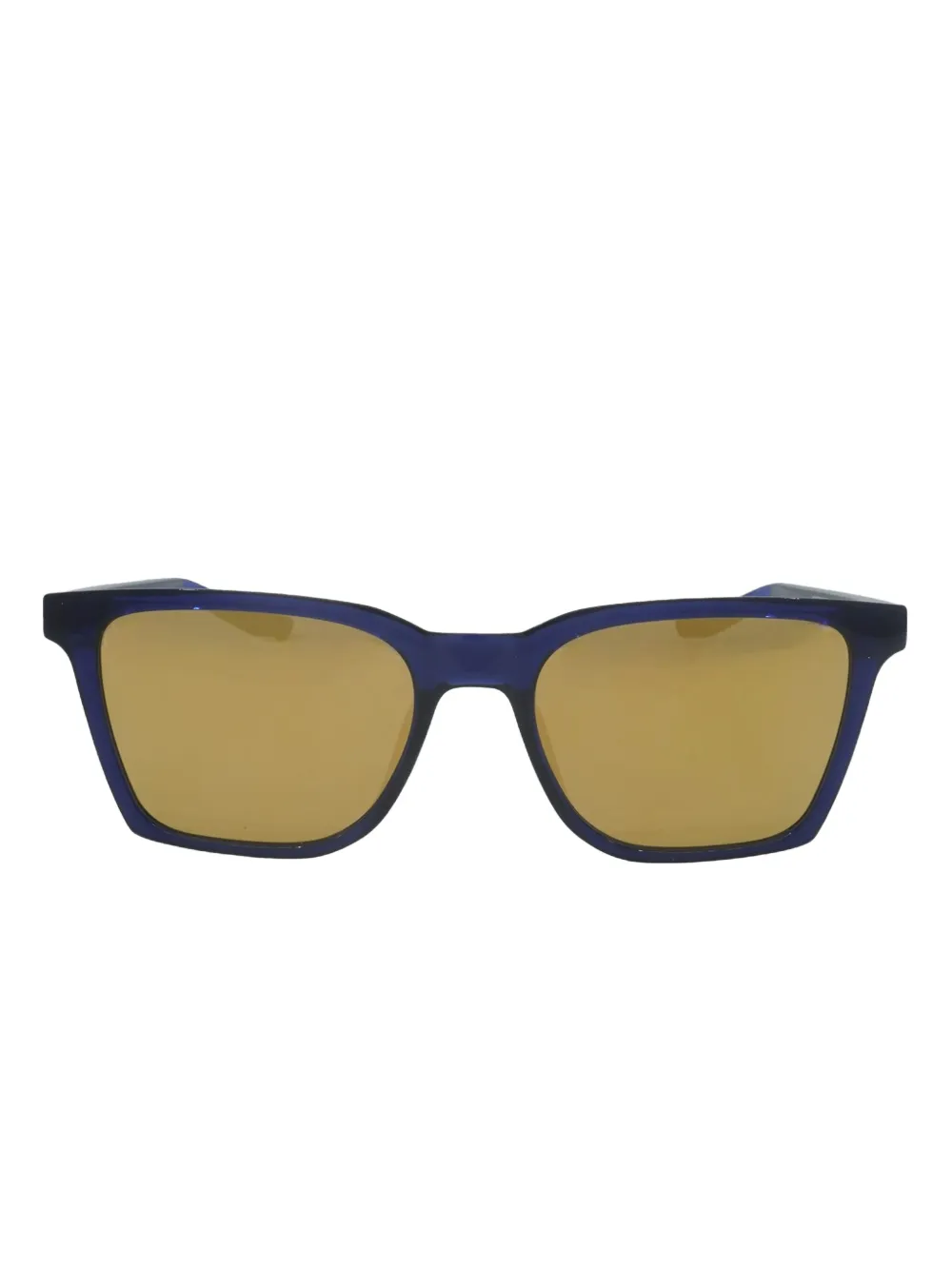 Nike Bout Rectangle-frame Sunglasses In Blue