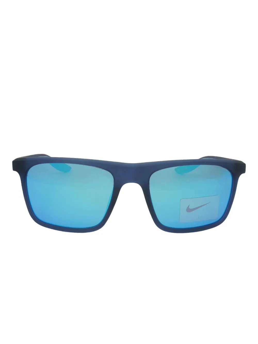 Nike Chak M Rectangle-frame Sunglasses In Blue