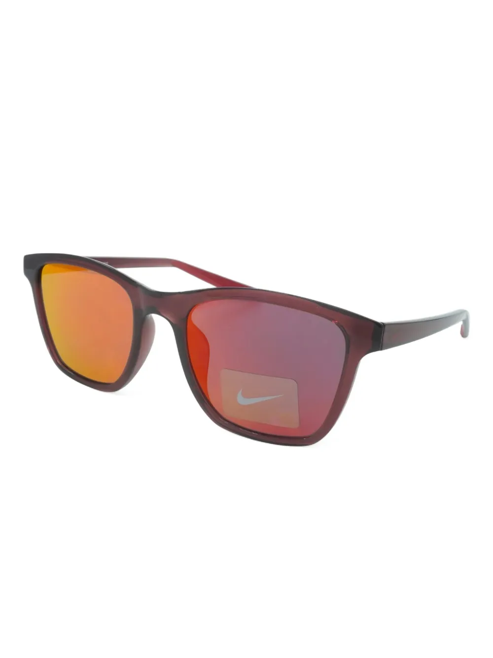 Nike Stint Rectangle-frame Sunglasses In Purple