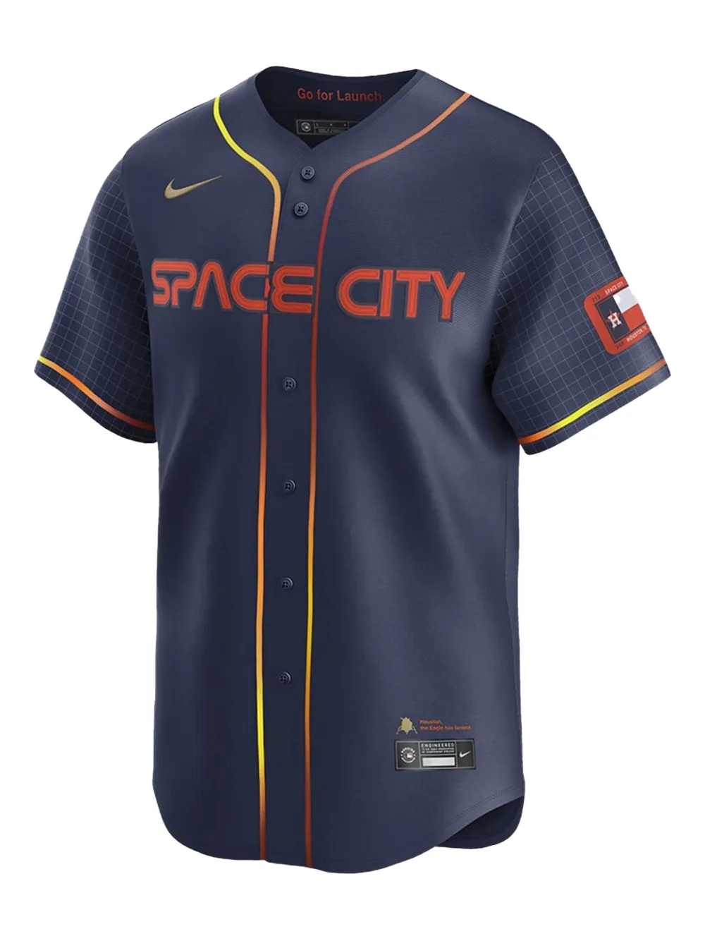 Nike MLB Houston Astros Jose Altuve #27 Limited City Connect shirt | Blue | Image 1