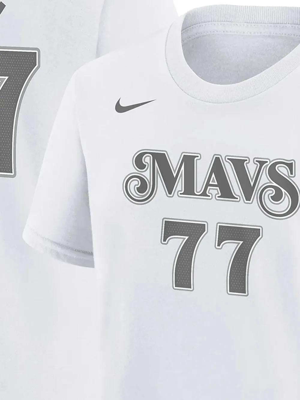 Nike NBA Mavericks City Edition Essential Name and Number Luka Doni jersey - Bianco