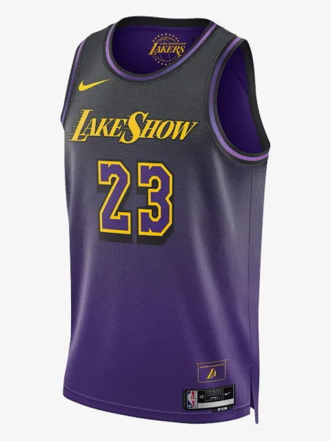 Nike suéter NBA Lebron James Los Angeles Lakers 2024/25 City Edition Swingman