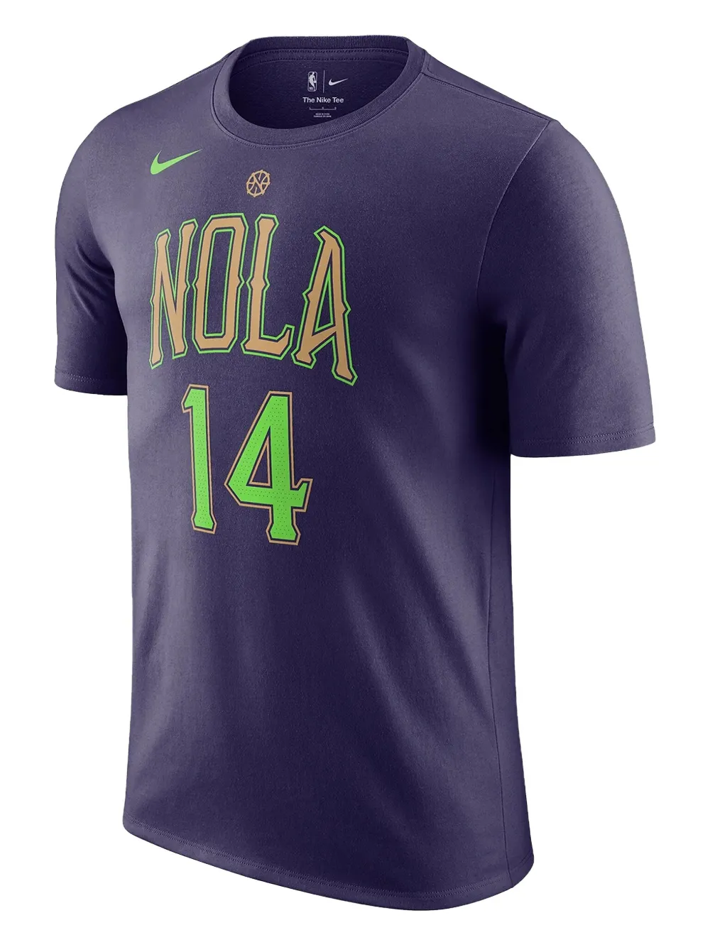 Nike NBA Pelicans 24/25 City 'Ingram 'Edition N&N T-shirt | Purple | Image 1