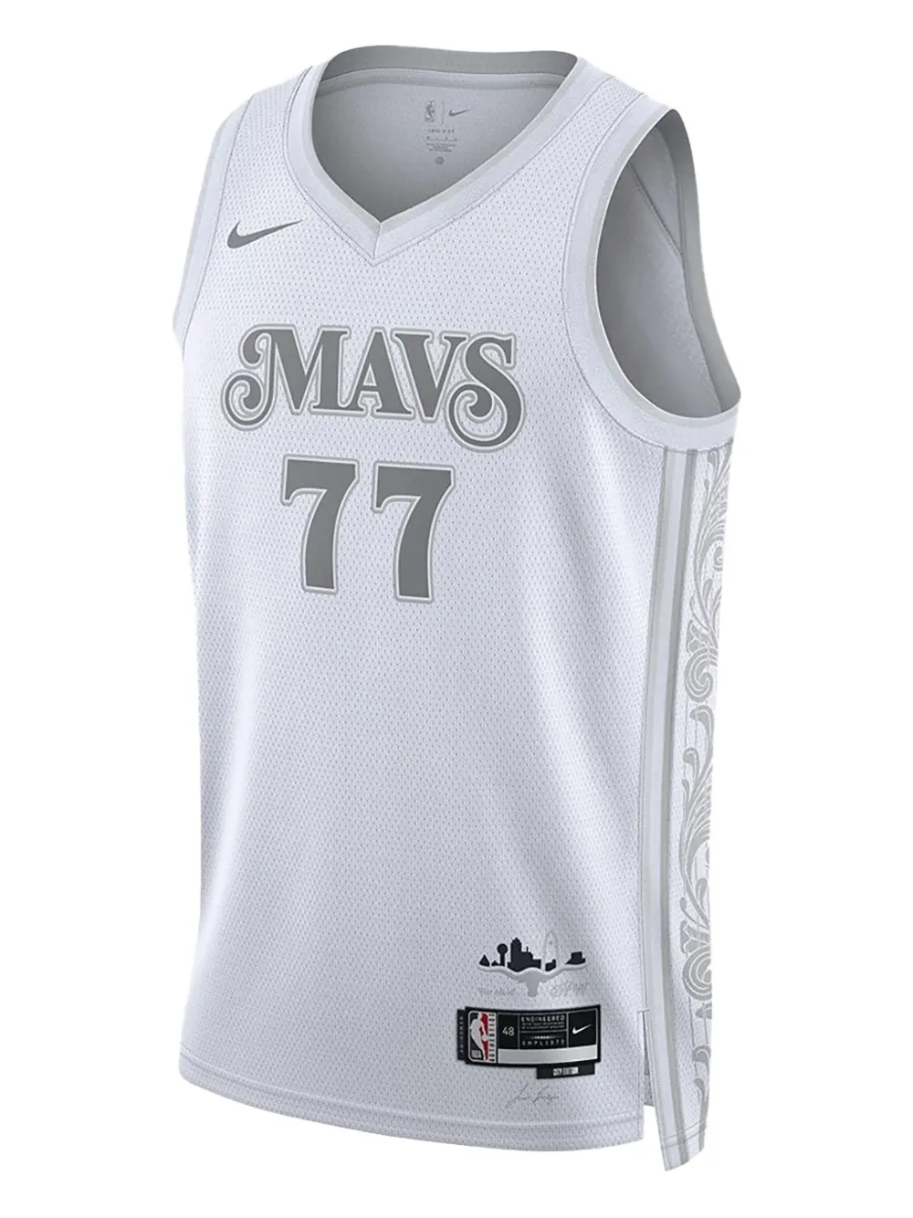 Nike NBA Mavericks Donic City Edition 2024/25 Swingman jersey | White | Image 1