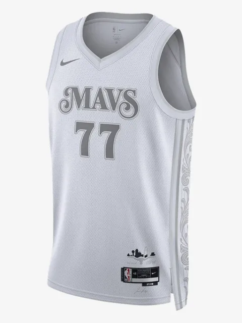 Nike NBA Mavericks Donic City Edition 2024/25 Swingman jersey 