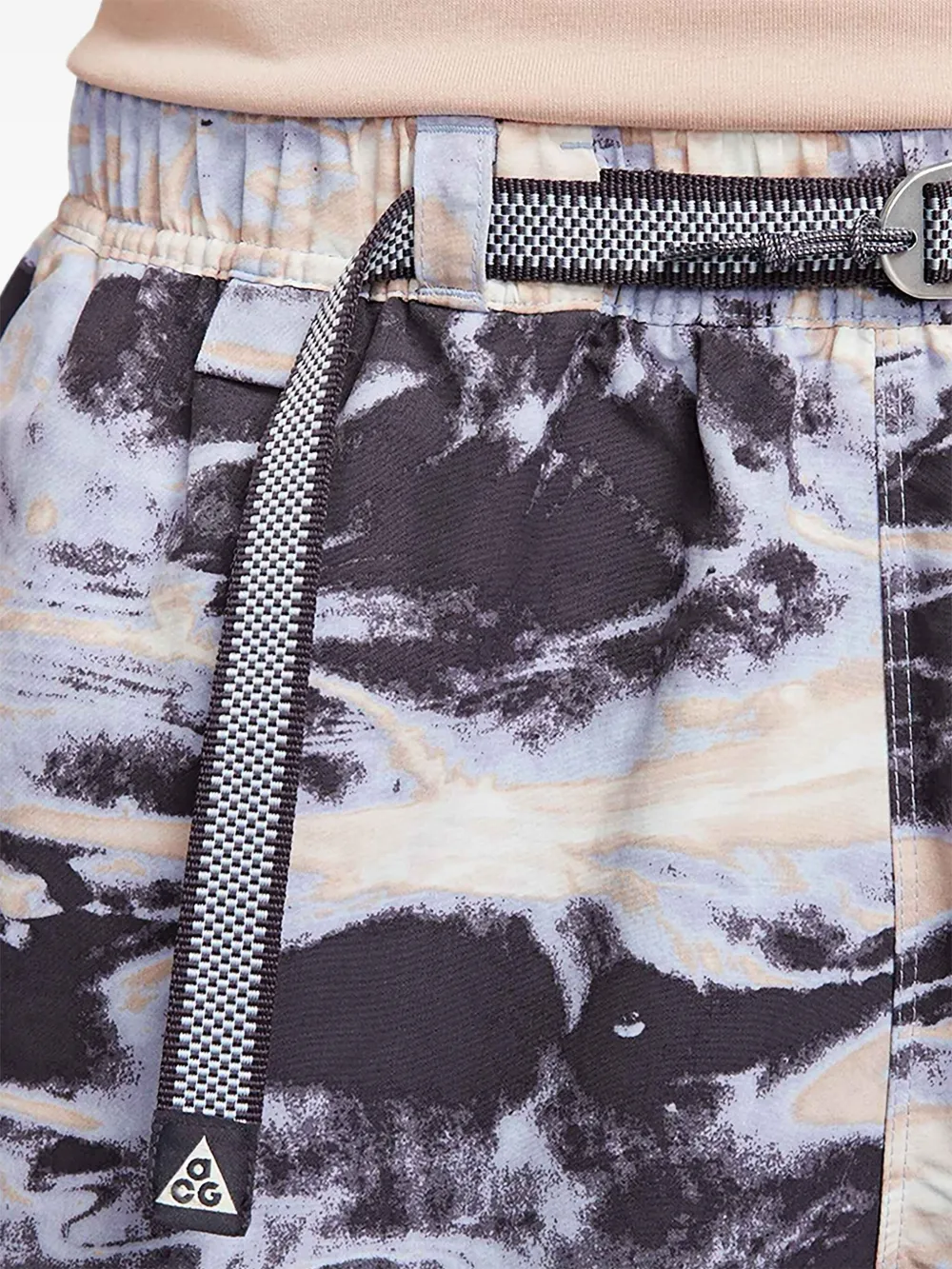 Nike abstract-pattern performance shorts | Running Shorts | Image 2