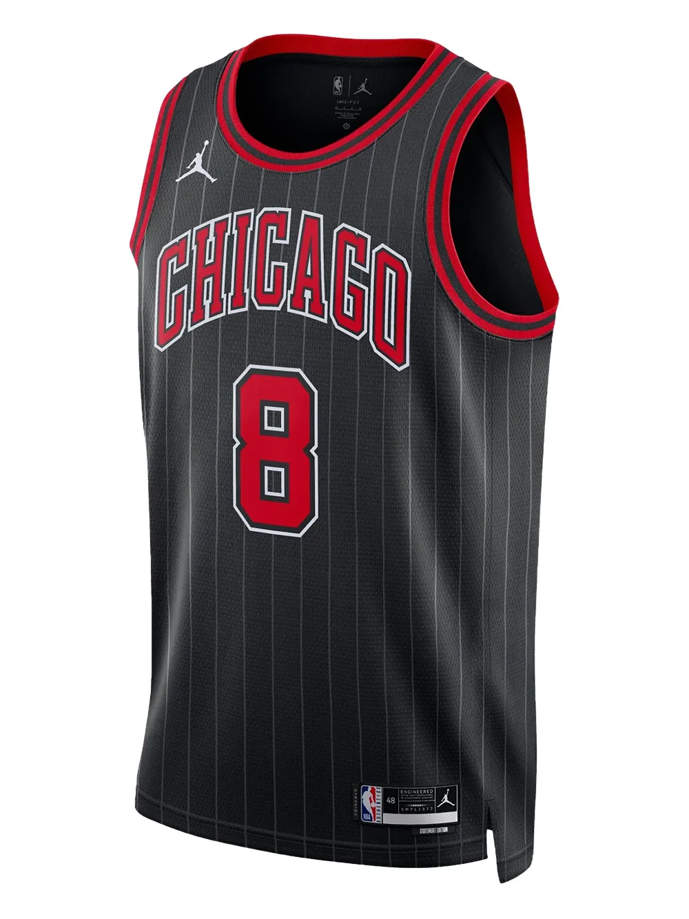 Nike Nba Lavine Zach Chicago Bulls Statement Edition 2022 Swingman Jersey Tank Top In Black