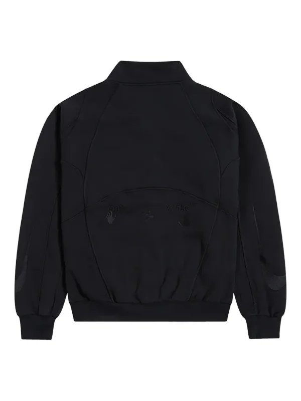 Nike x Off-White Zip Track Jacket | Black | FARFETCH RO