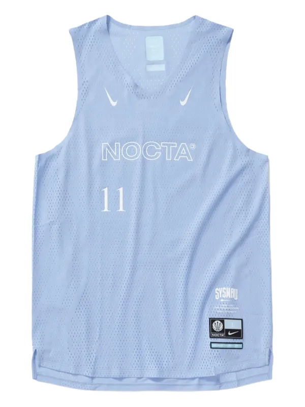 NIKE NOCTA タンクトップ Nike x Nocta Tank Top | Blue | FARFETCH