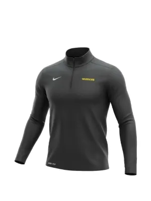 Nike half-zip long-sleeve T-shirt | Black | FARFETCH IN