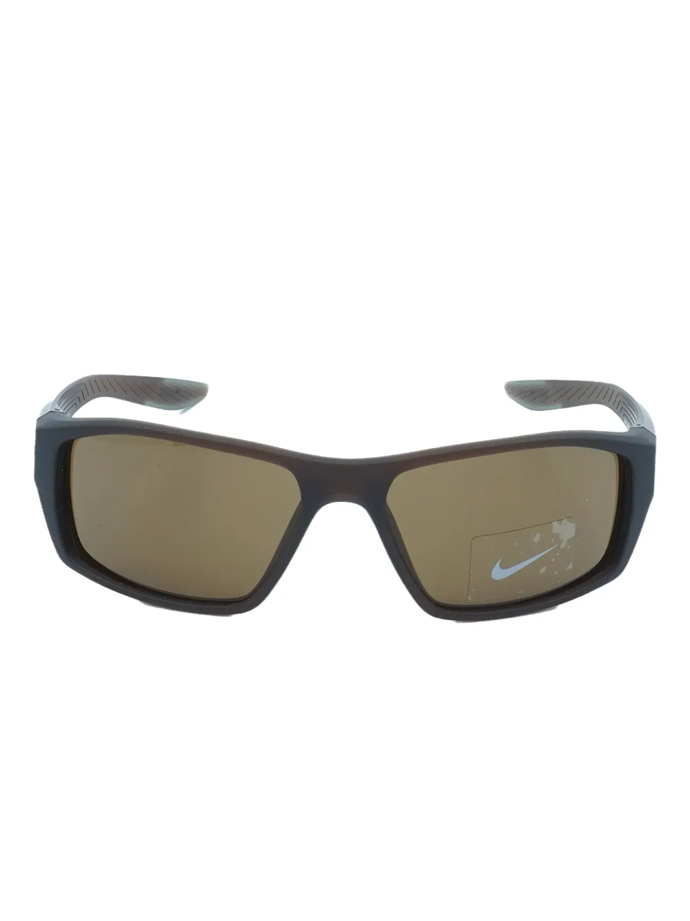 Nike Brazen Shadow rectangle-frame sunglasses | Brown | Image 1