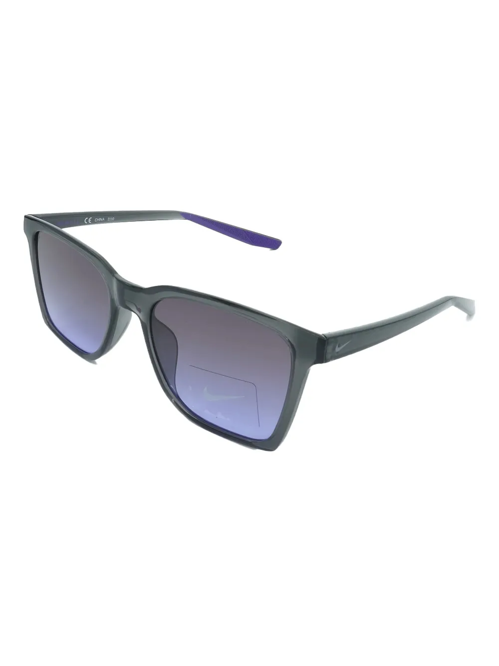 Nike Bout Rectangle-frame Sunglasses In Purple