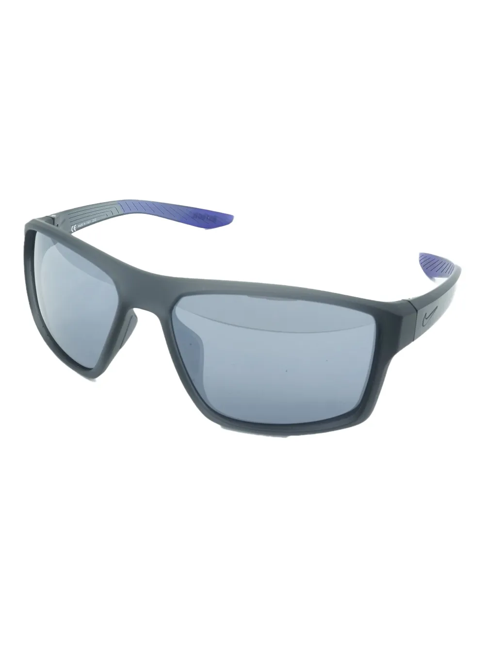Nike Brazen Fury Rectangle-frame Sunglasses In Gray