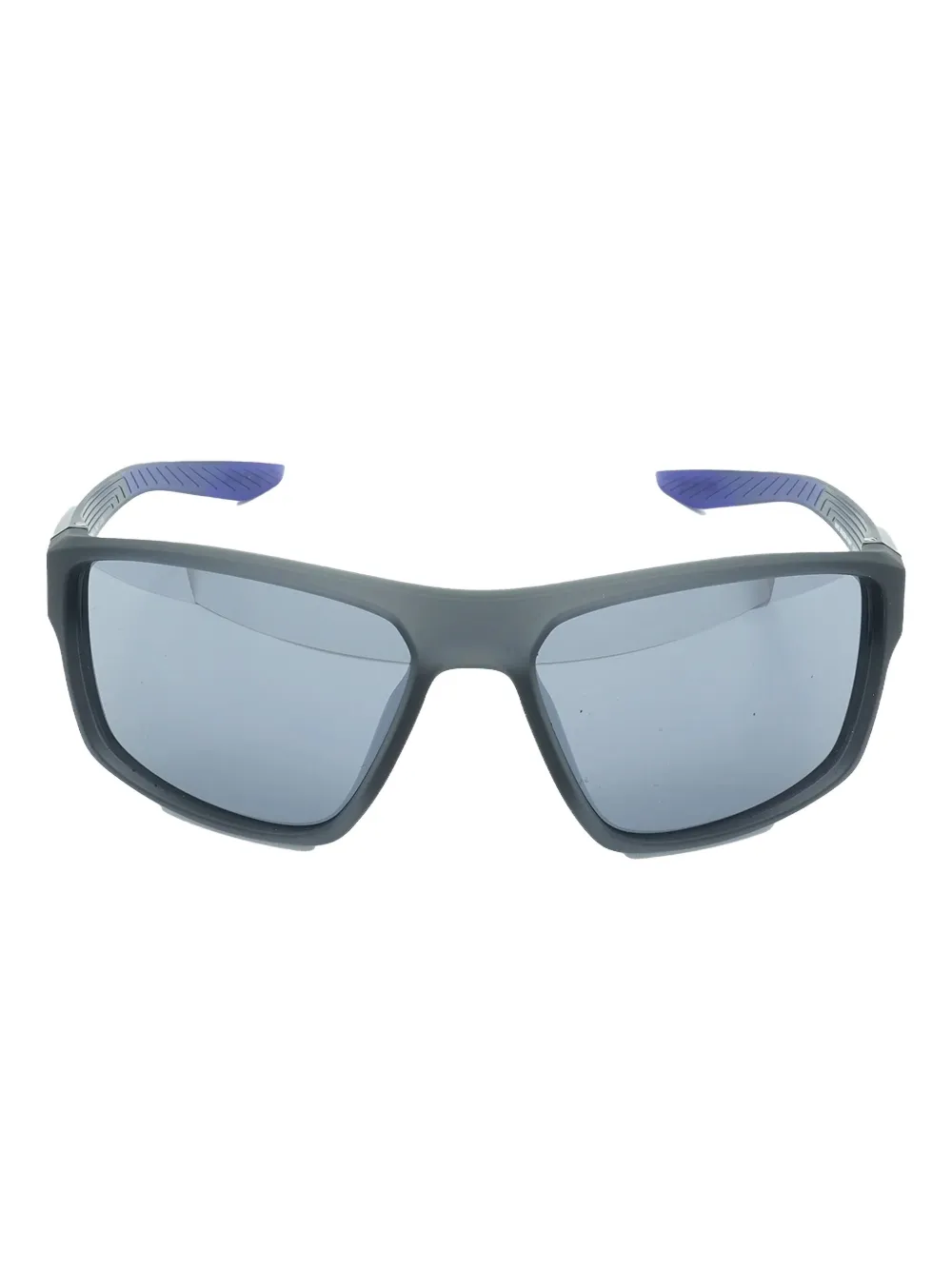 Nike Brazen Fury Rectangle-frame Sunglasses In Gray