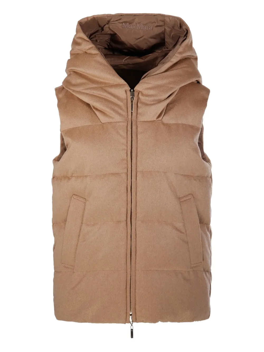 Max Mara reversible padded gilet | Neutrals | Image 1