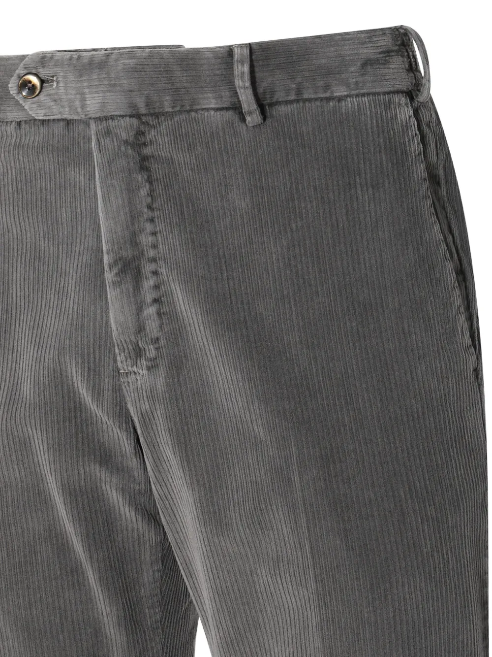 PT Torino Ribfluwelen broek Grijs