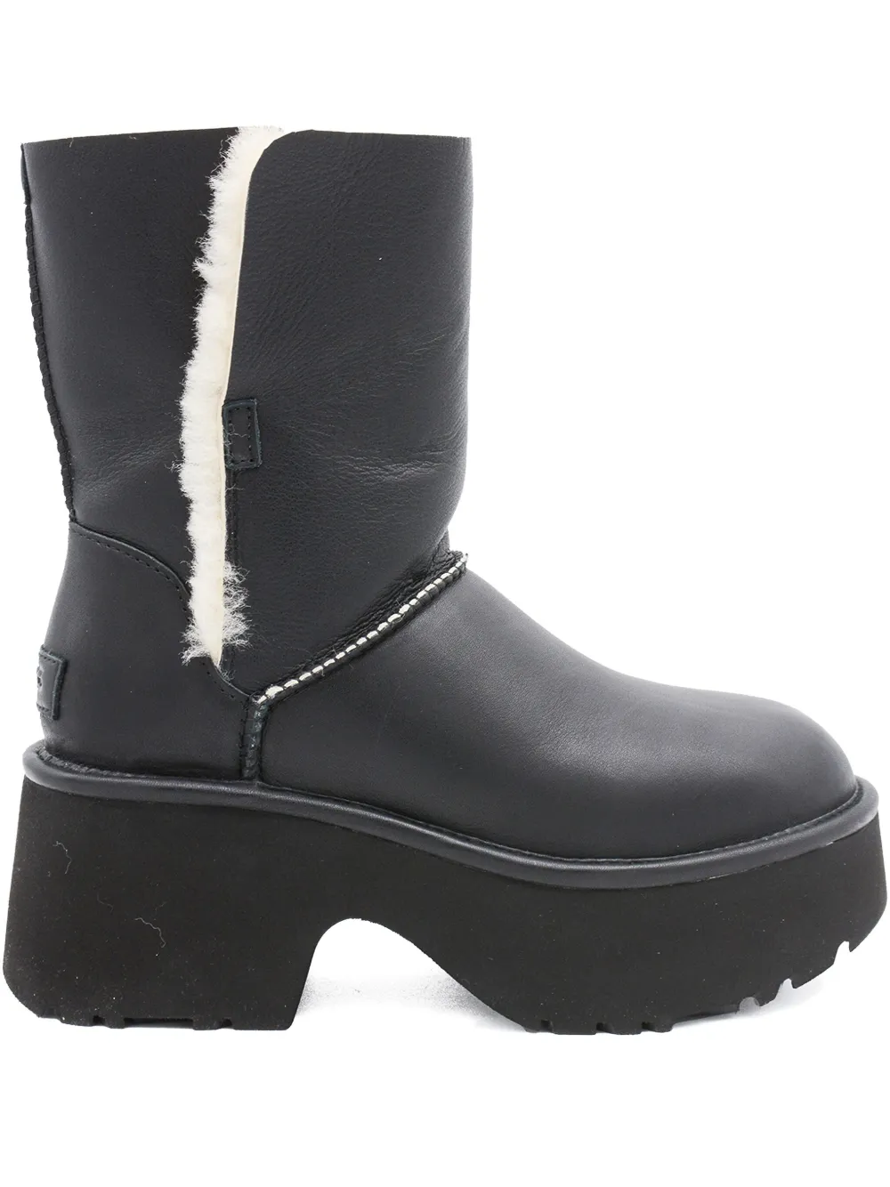 UGG botas con ribete de pelo | negro | Image 1