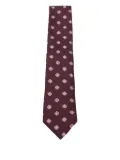 Zegna silk tie - Red