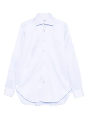 キートンホワイト 長袖シャツ コットン Kiton（キートン）シャツ - FARFETCH
