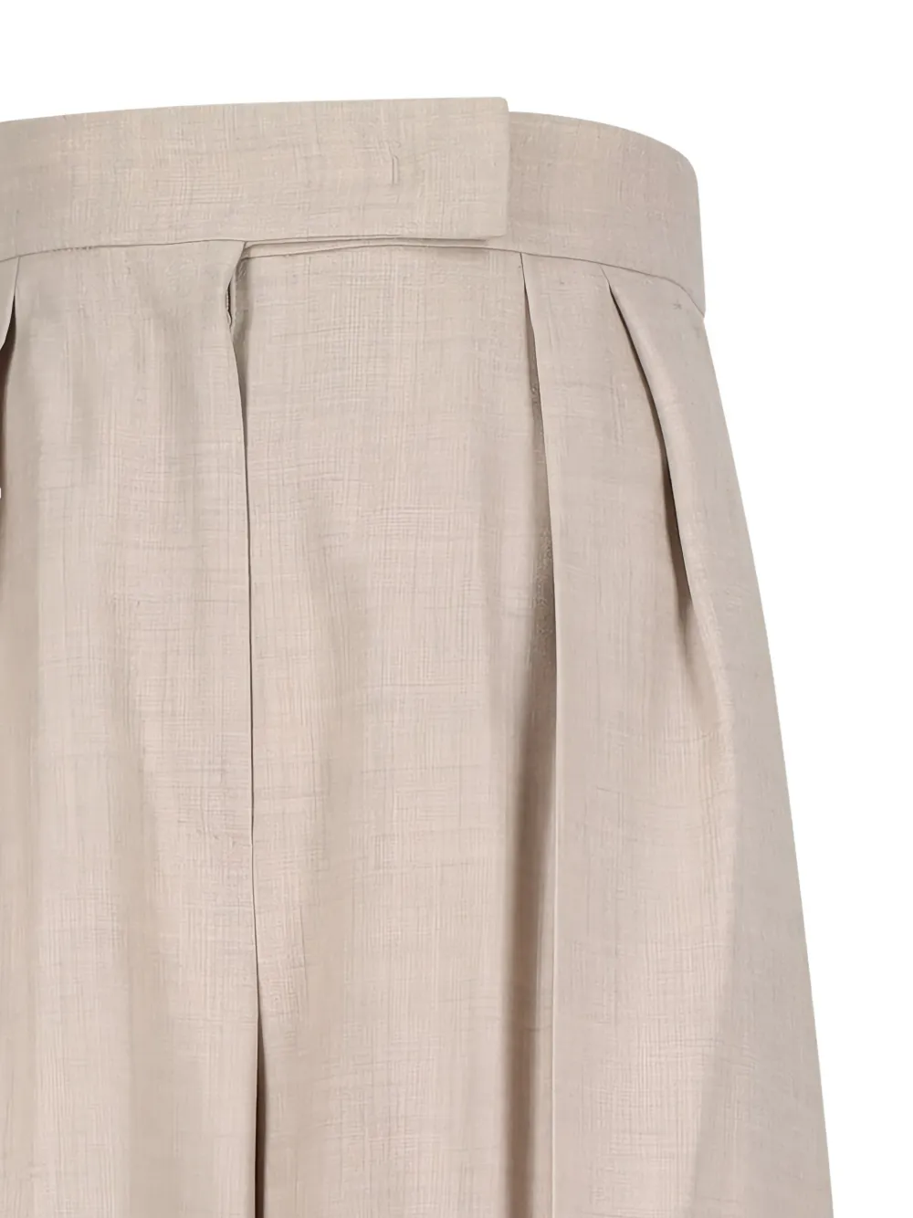  Max Mara Pleated Trousers - Neutrals 