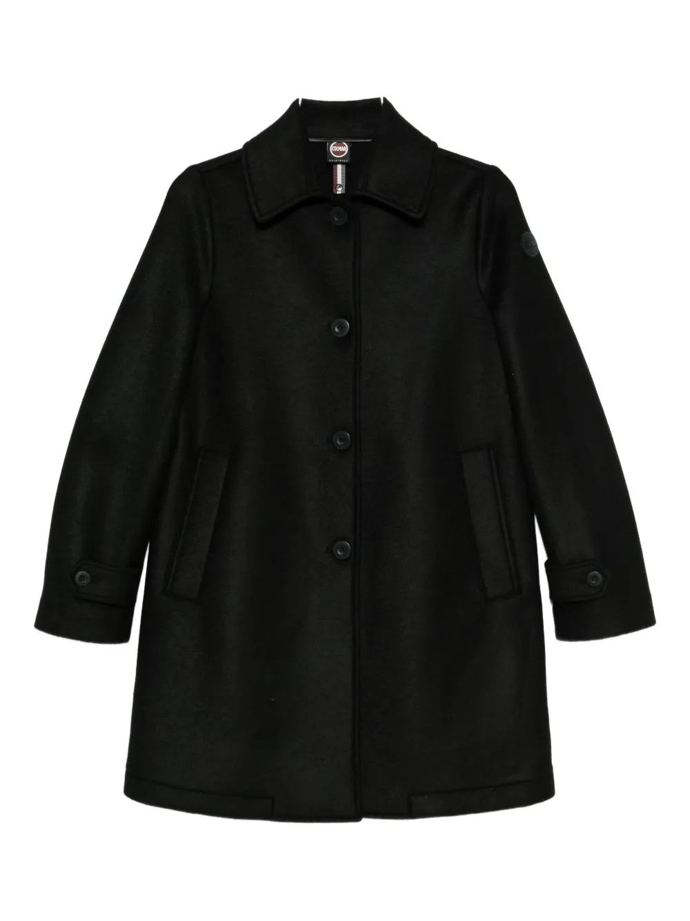 Colmar Single-breasted Coat In Black