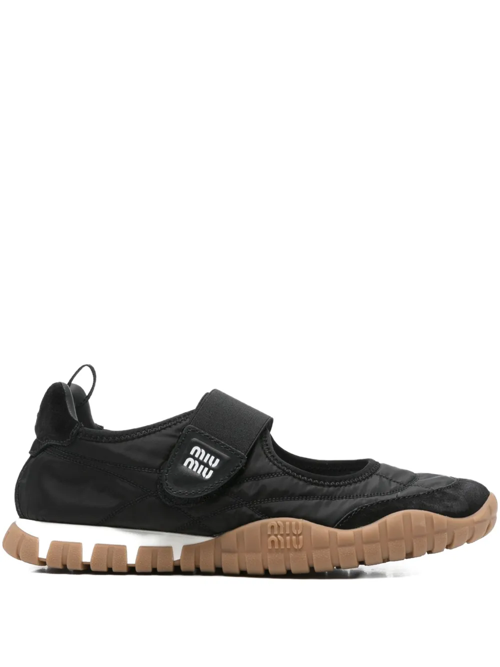 Miu Miu Tyre ballet flats | Black | Image 1