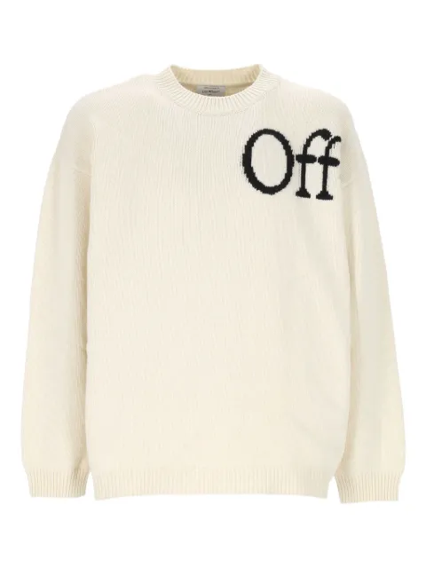 Off-White logo-detail sweater