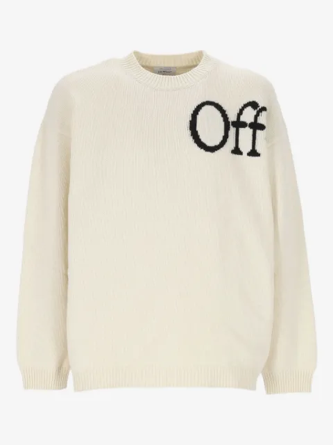 Off-White logo-detail sweater