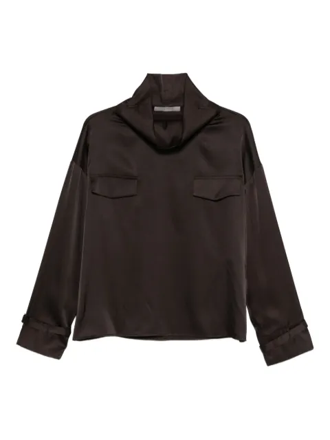 D.Exterior blusa con paneles