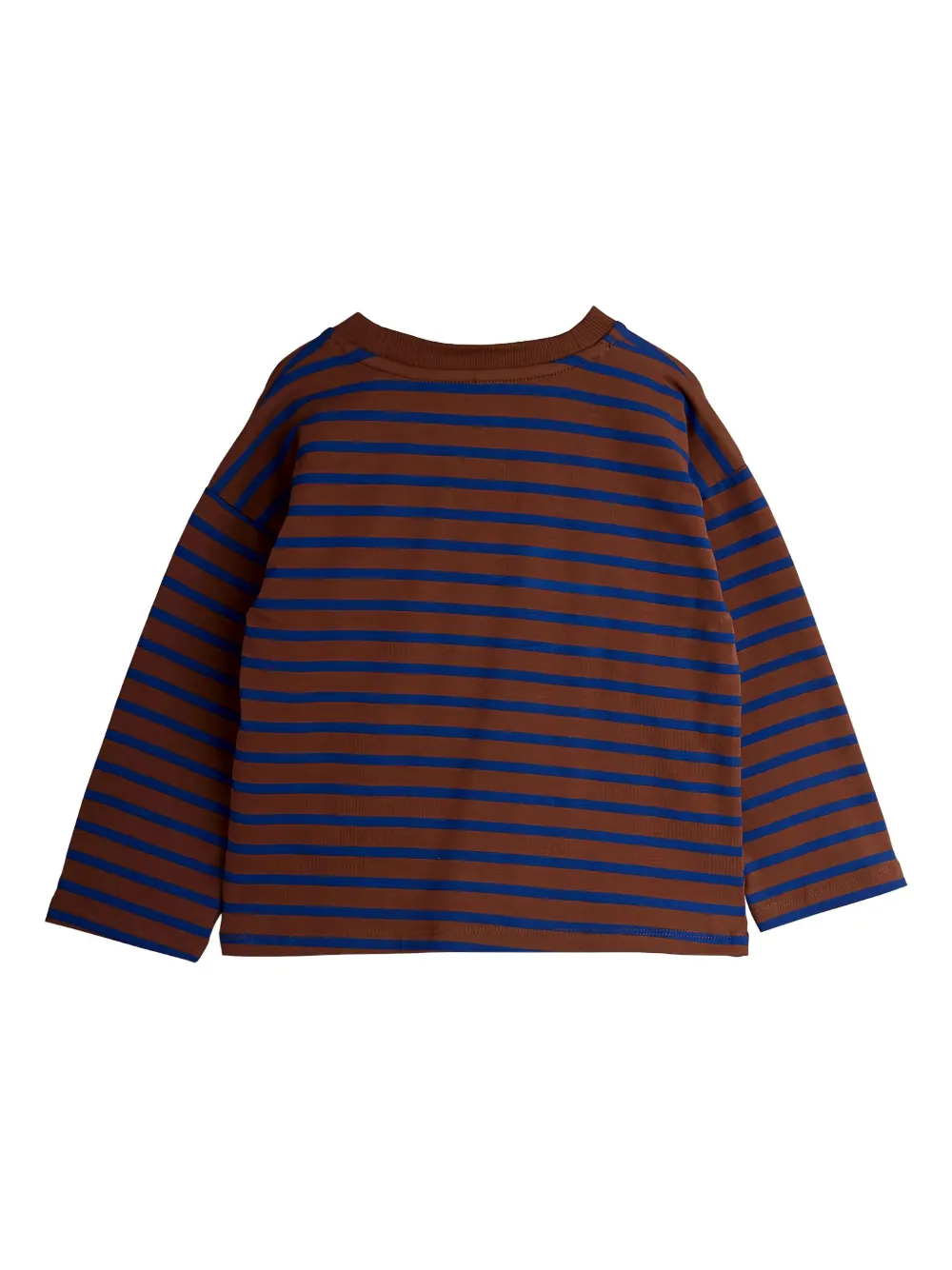 Mini Rodini bird-patch striped T-shirt | Boys T-Shirts | Image 2