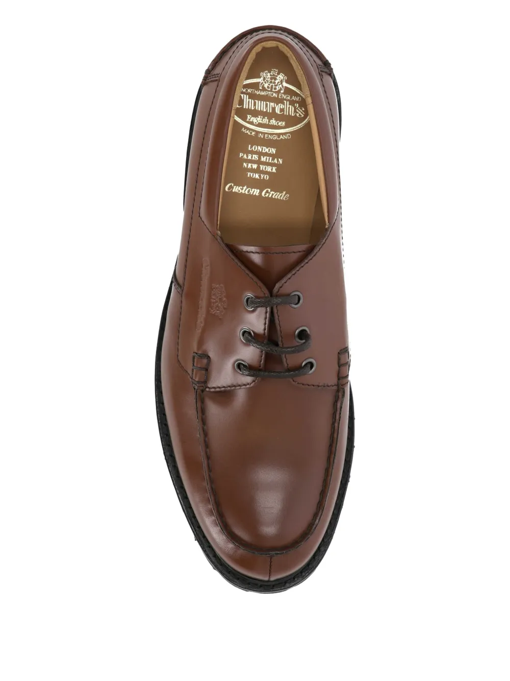 Church's Leren loafers Bruin