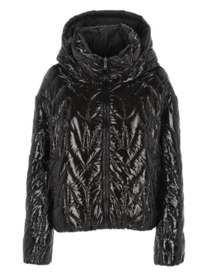 【48 Lサイズ】PATRIZIA PEPE 超軽量 洗える ダウンジャケット ikka（イッカ） ダウンコート ダウンジャケット 「洗える」ダウン細
