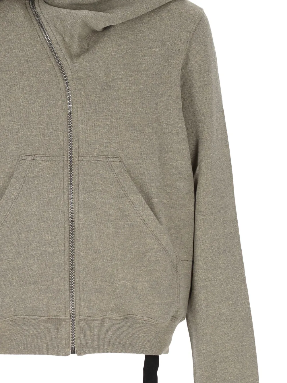 Rick Owens Drkshdw Mountain Hoodie In Gray