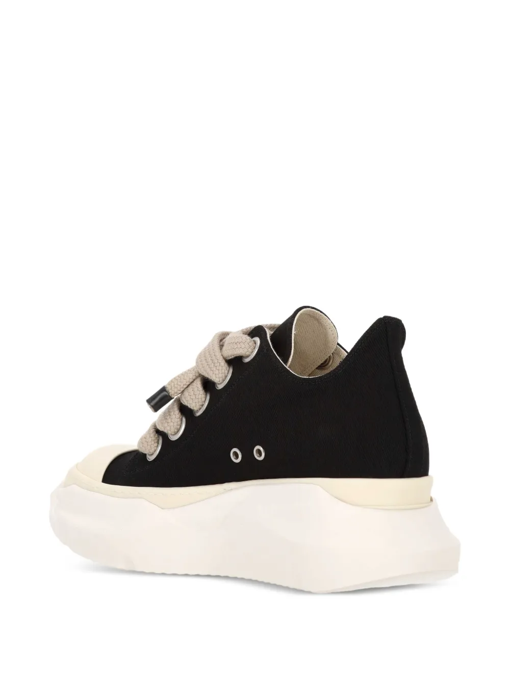 Rick Owens Drkshdw Toe-cap Lace-up Sneakers In Black