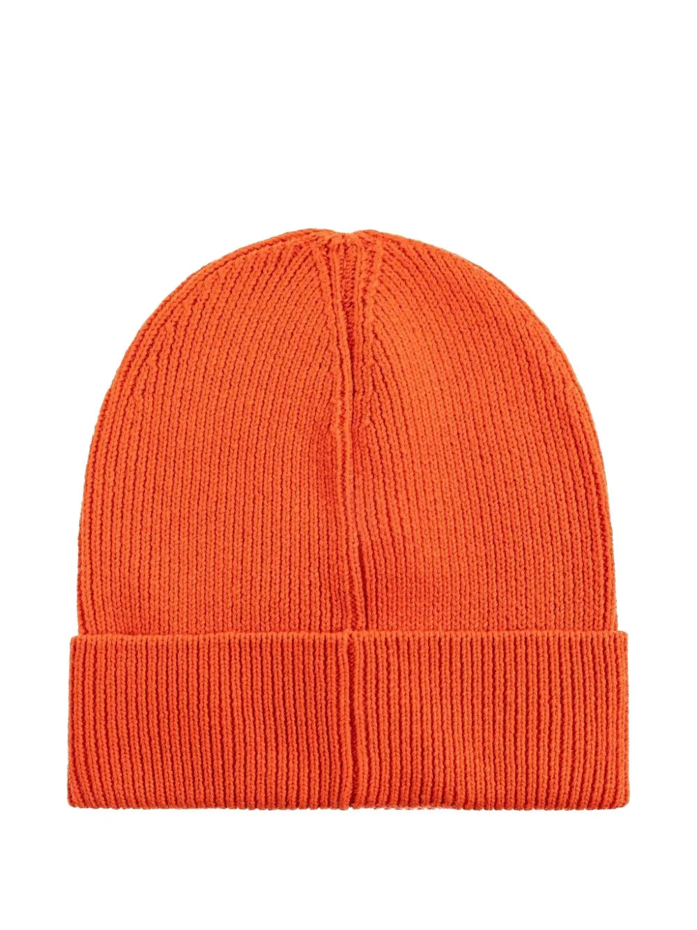 Mini Rodini logo-appliqué beanie - Oranje