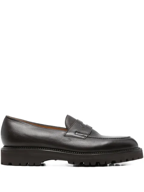 John Lobb leather loafers 