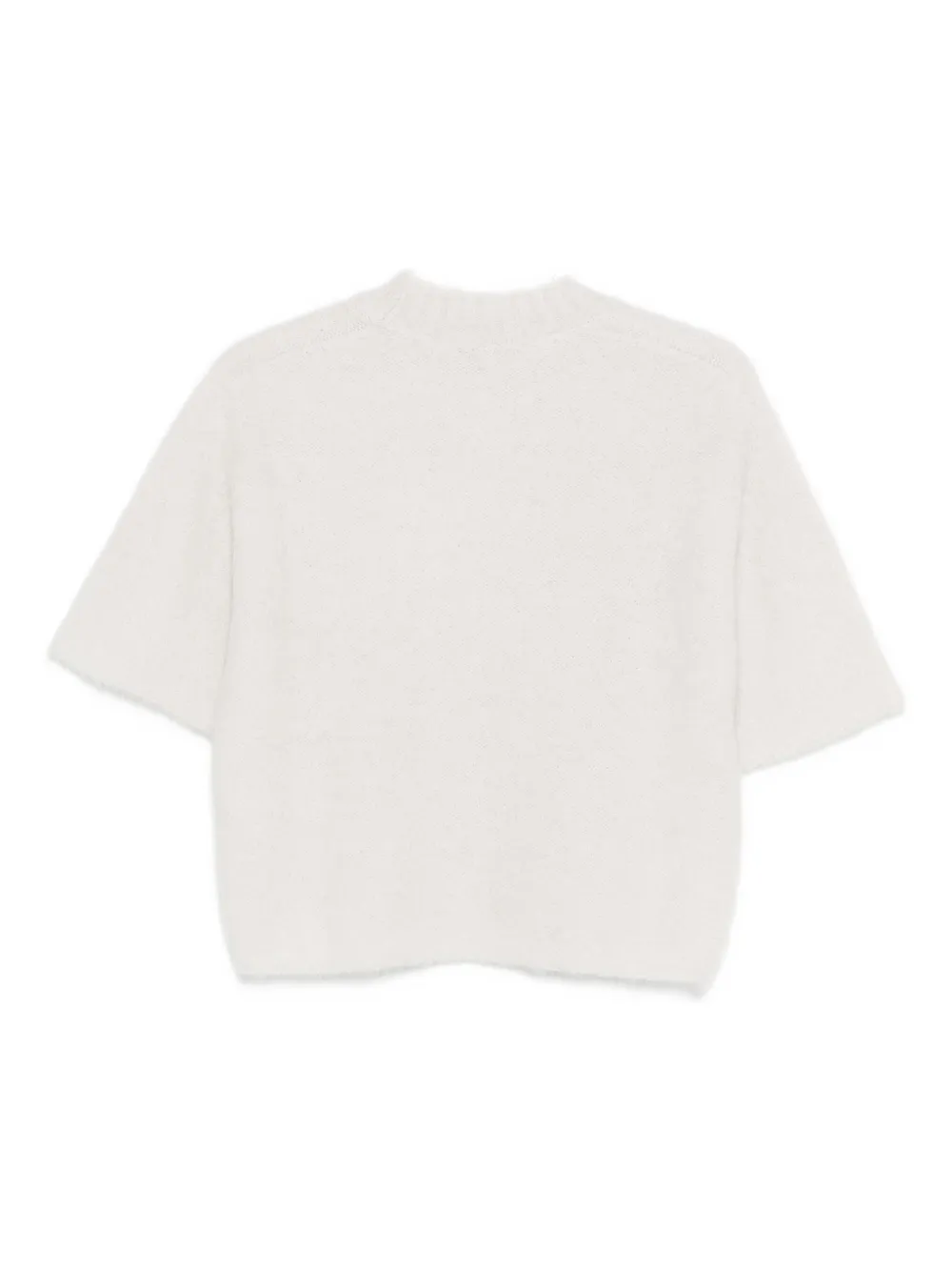 Antonelli Alpaca Wool-blend Jumper In White