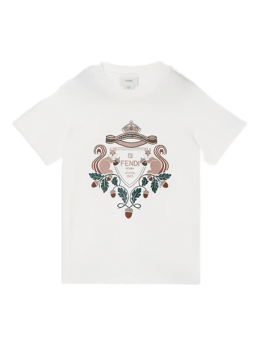 Fendi Kids playera de algodón | blanco | Image 1