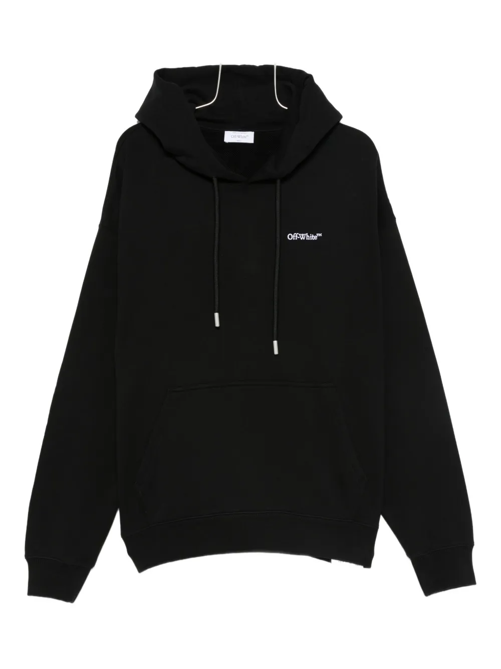 Off-white Long-sleeved Sweatshirt In Black