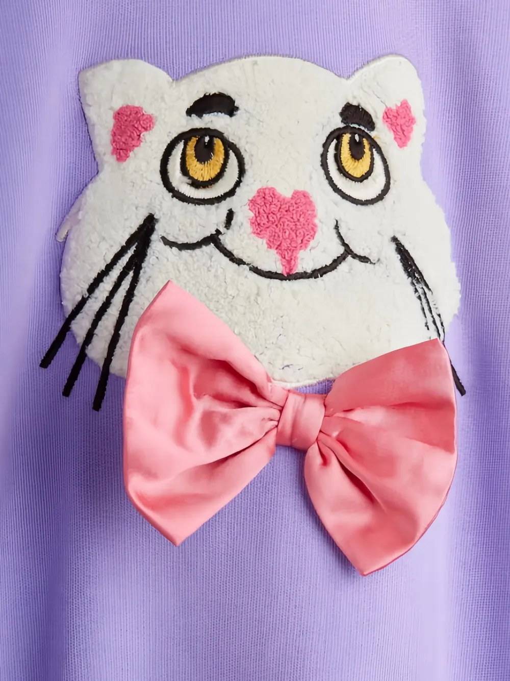 Mini Rodini Sweater met strikdetail Paars