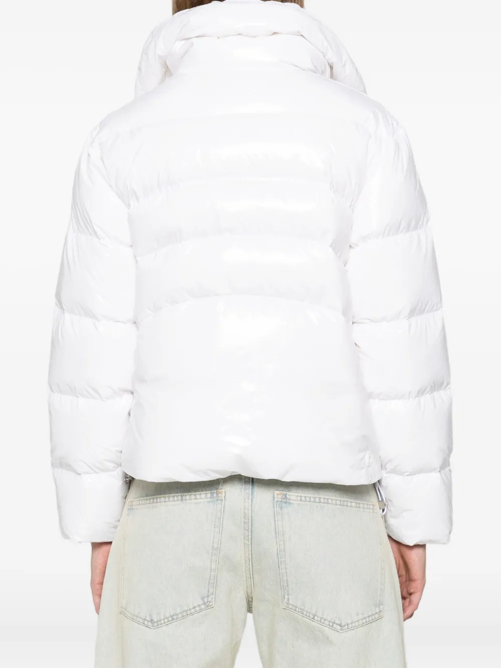 Colmar Zip-up Puffer Jacket In White
