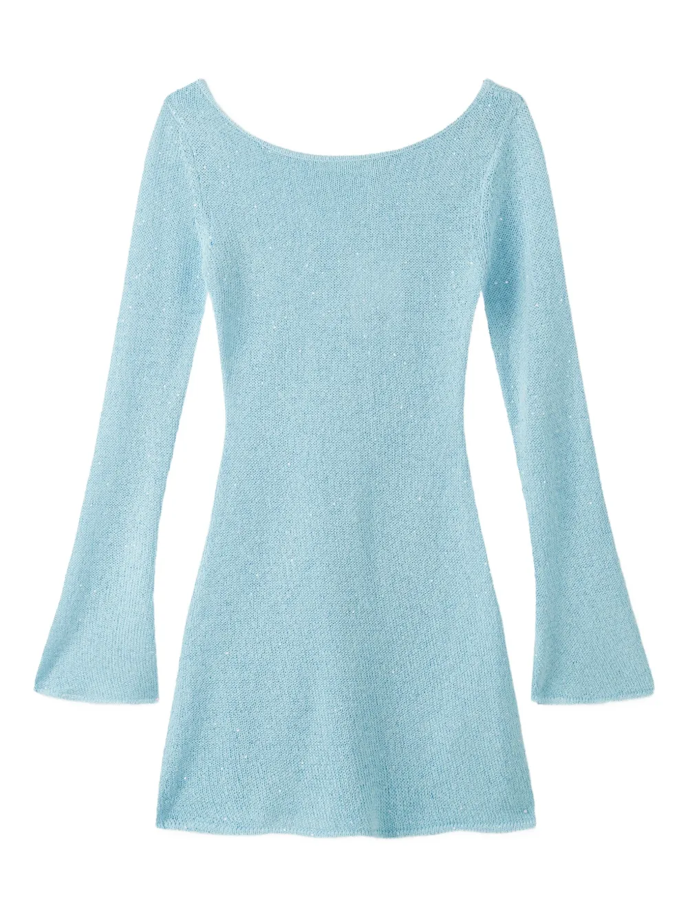 Asta Resort Maya long-sleeve mini dress | Blue | Image 1