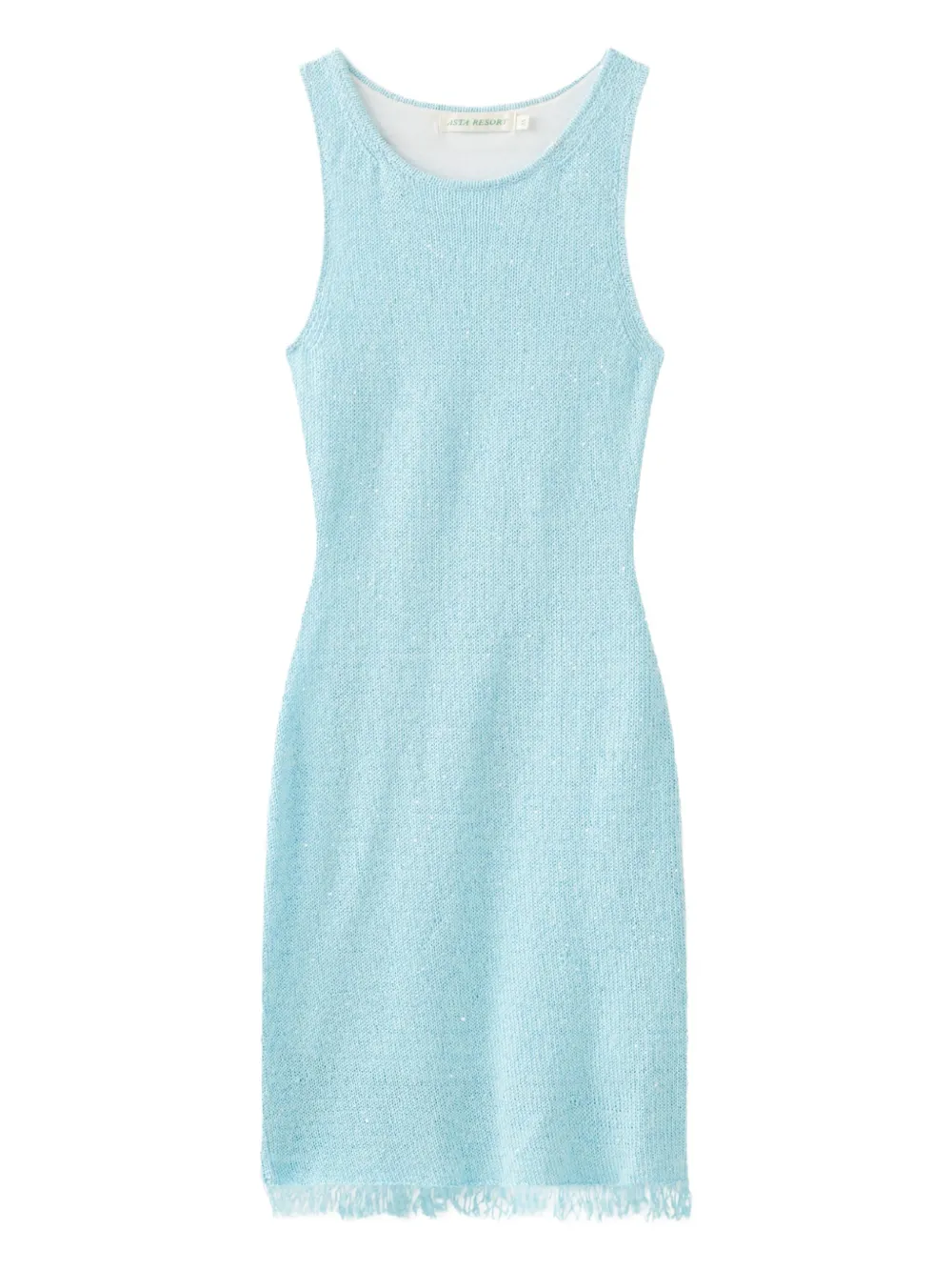 Asta Resort Natalia fring mini dress - Blu