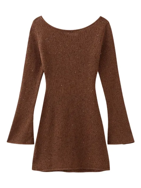 Asta Resort Maya longsleeve mini dress