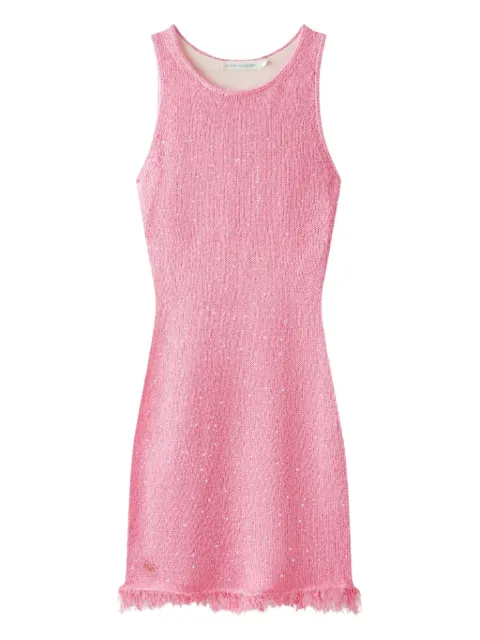 Asta Resort Natalia fring-hem mini dress