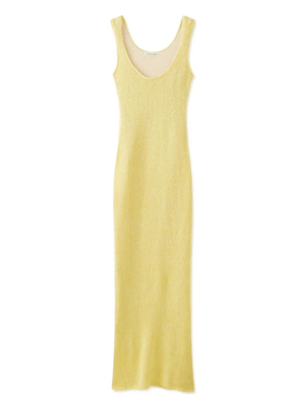 Asta Resort Ana scoop neck maxi dress | Yellow | Image 1