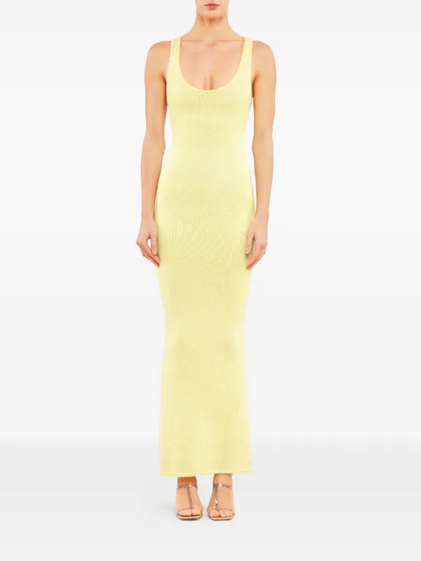 open lace back dress Asta Resort Ana Dress in Sage